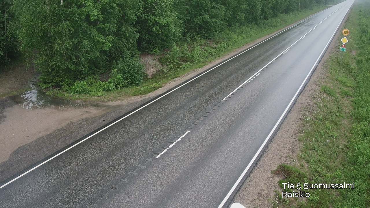 Kelikamerat Kuva Tie 5 Suomussalmi Raiskio, Suomussalmi, Kainuu