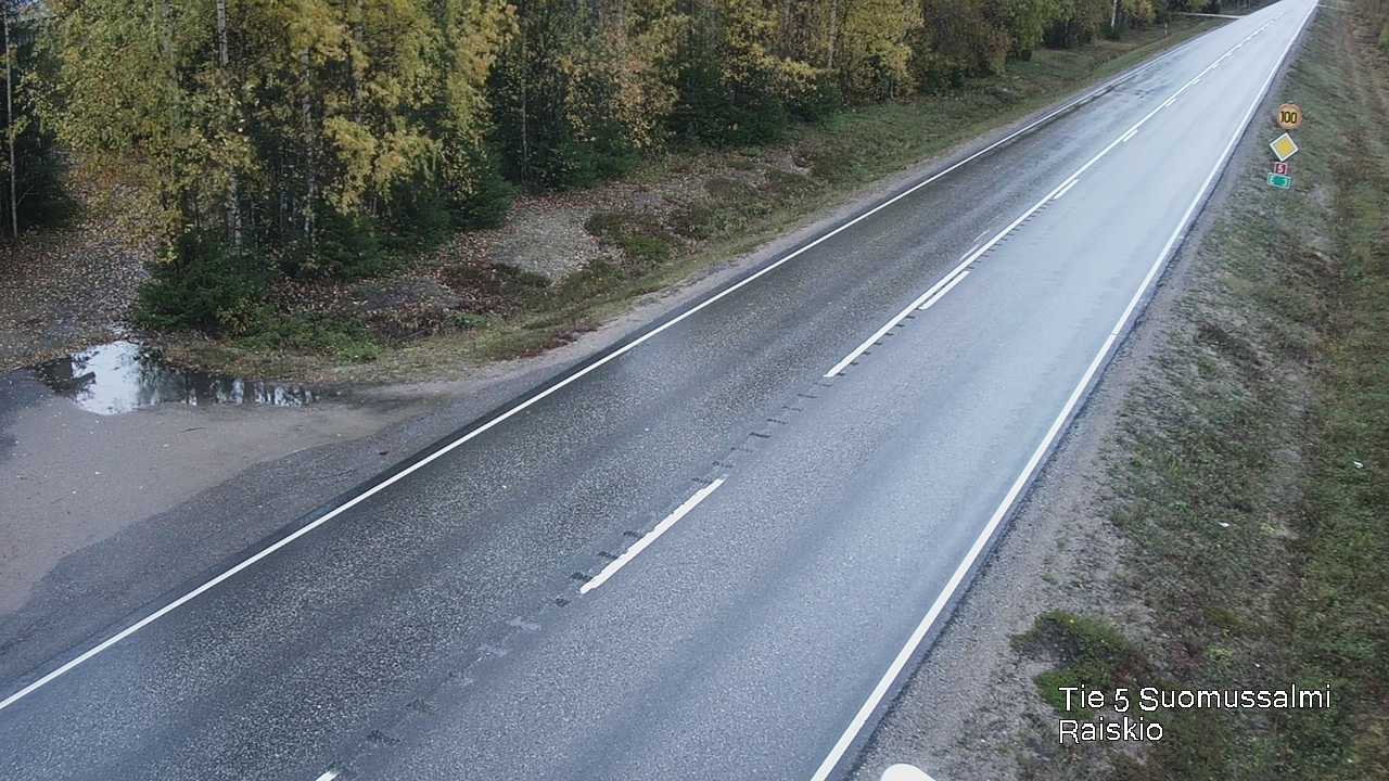 Kelikamerat Kuva Tie 5 Suomussalmi Raiskio, Suomussalmi, Kainuu