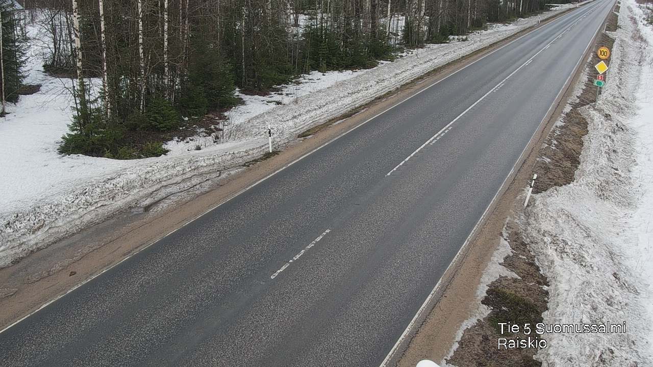 Kelikamerat Kuva Tie 5 Suomussalmi Raiskio, Suomussalmi, Kainuu