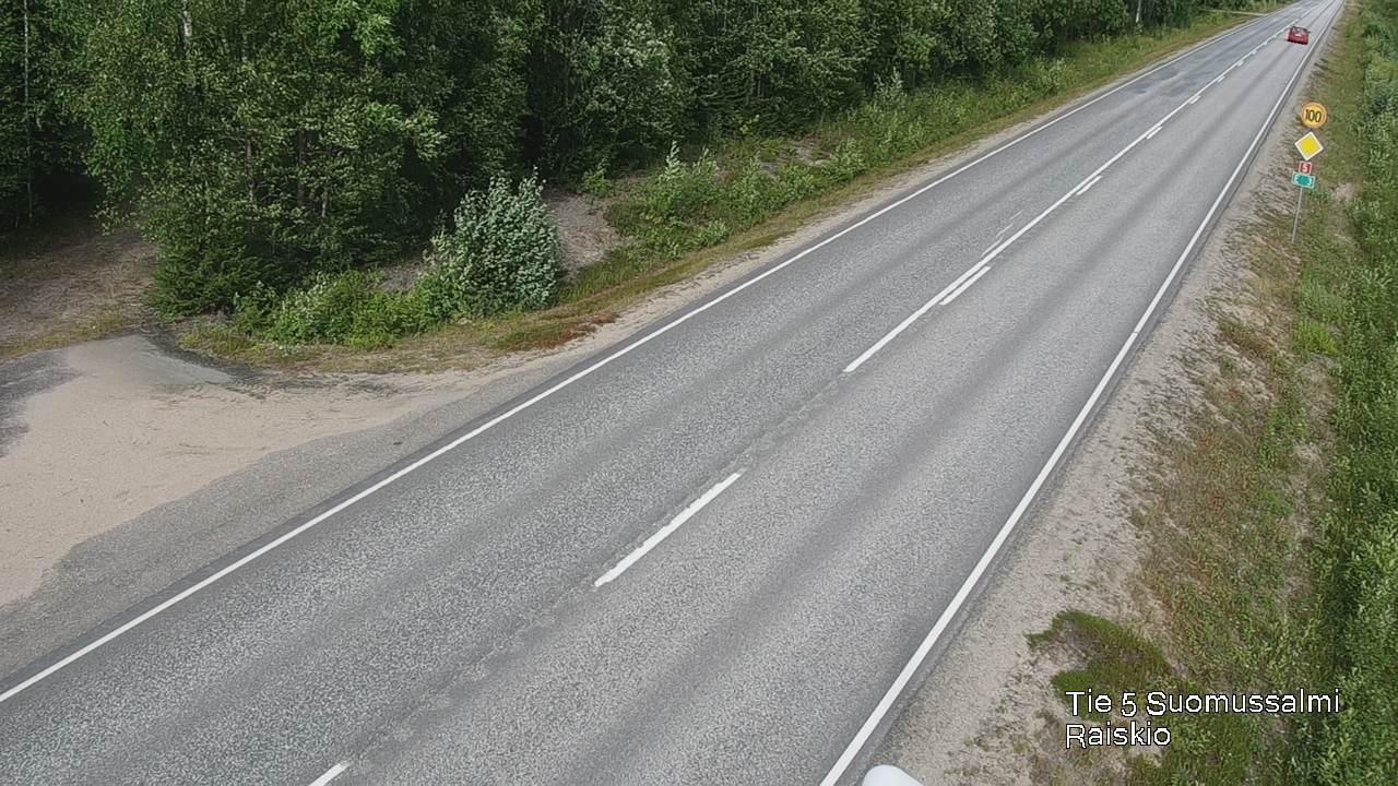 Kelikamerat Kuva Tie 5 Suomussalmi Raiskio, Suomussalmi, Kainuu