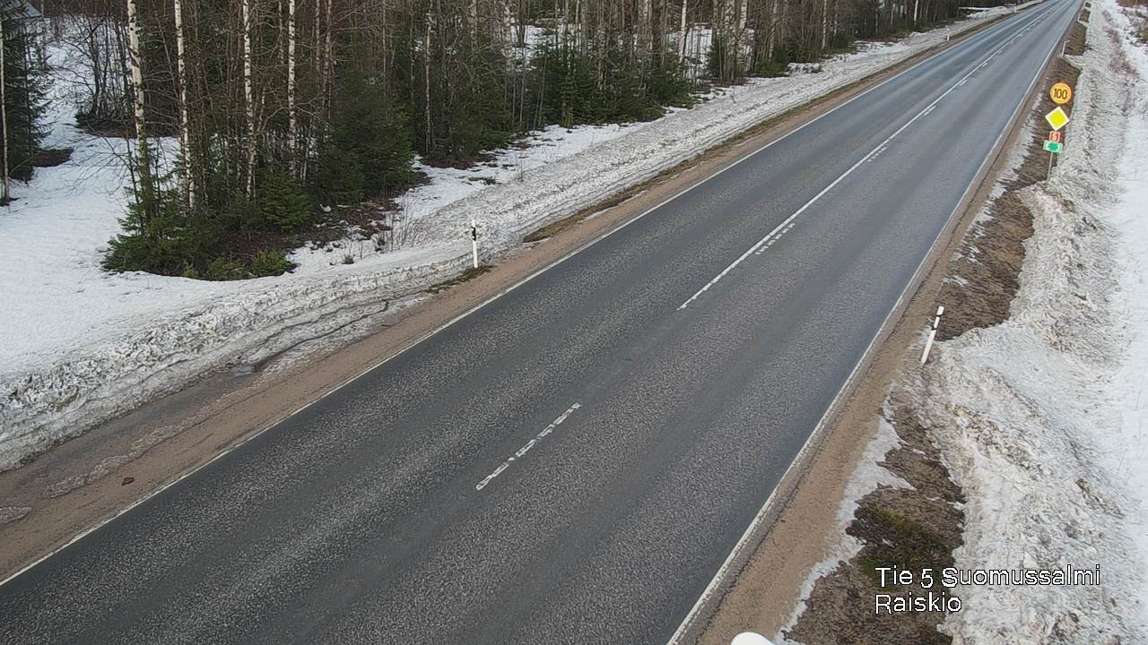 Kelikamerat Kuva Tie 5 Suomussalmi Raiskio, Suomussalmi, Kainuu