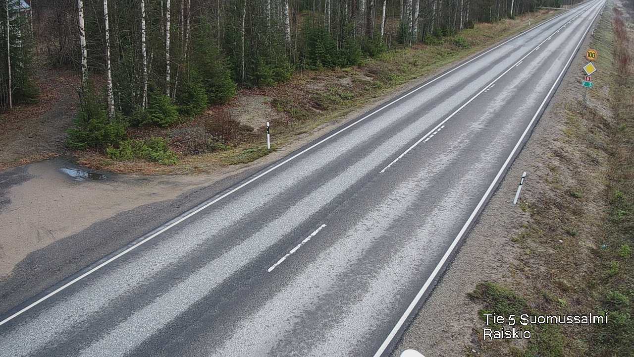 Kelikamerat Kuva Tie 5 Suomussalmi Raiskio, Suomussalmi, Kainuu