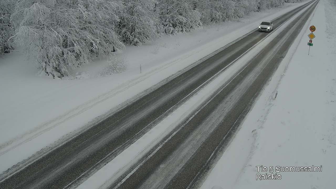 Kelikamerat Kuva Tie 5 Suomussalmi Raiskio, Suomussalmi, Kainuu