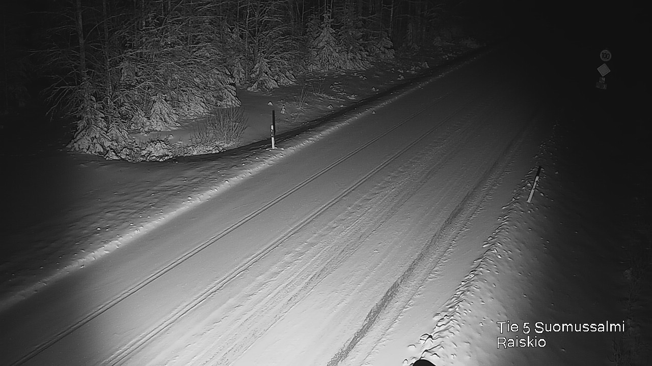 Kelikamerat Kuva Tie 5 Suomussalmi Raiskio, Suomussalmi, Kainuu