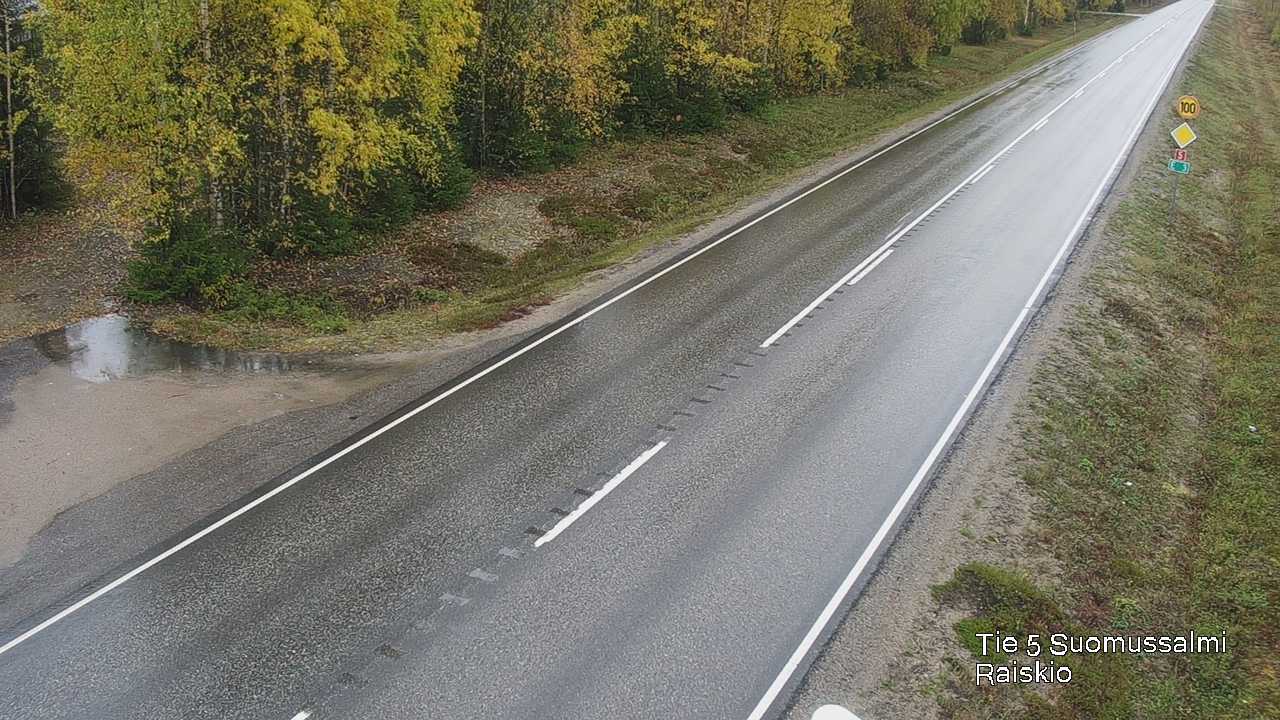 Kelikamerat Kuva Tie 5 Suomussalmi Raiskio, Suomussalmi, Kainuu