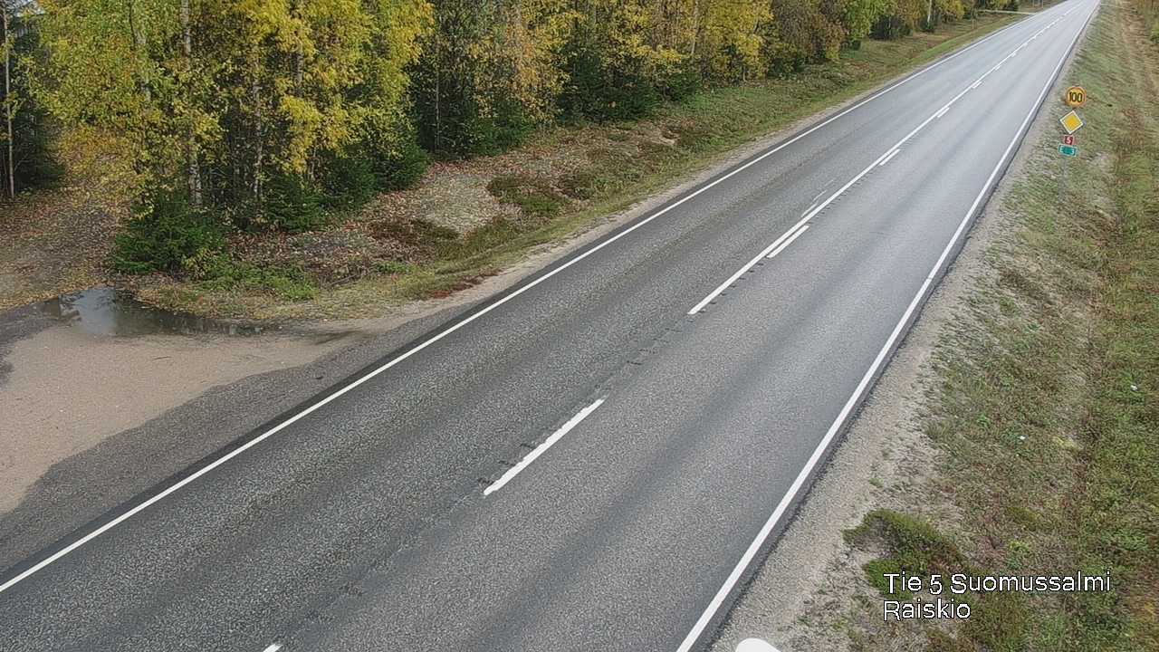 Kelikamerat Kuva Tie 5 Suomussalmi Raiskio, Suomussalmi, Kainuu