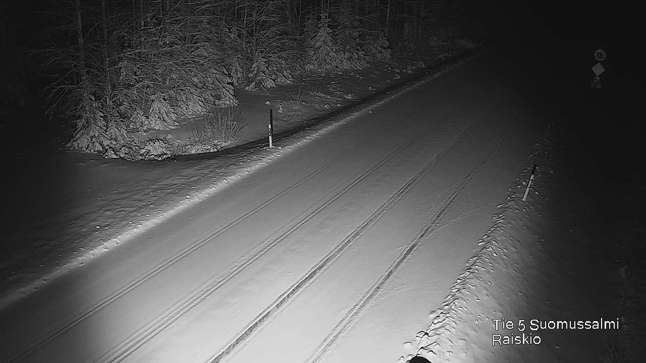 Kelikamerat Kuva Tie 5 Suomussalmi Raiskio, Suomussalmi, Kainuu