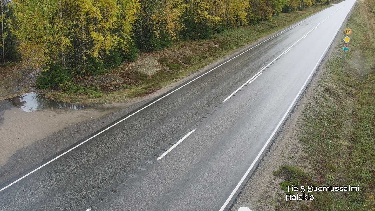 Kelikamerat Kuva Tie 5 Suomussalmi Raiskio, Suomussalmi, Kainuu