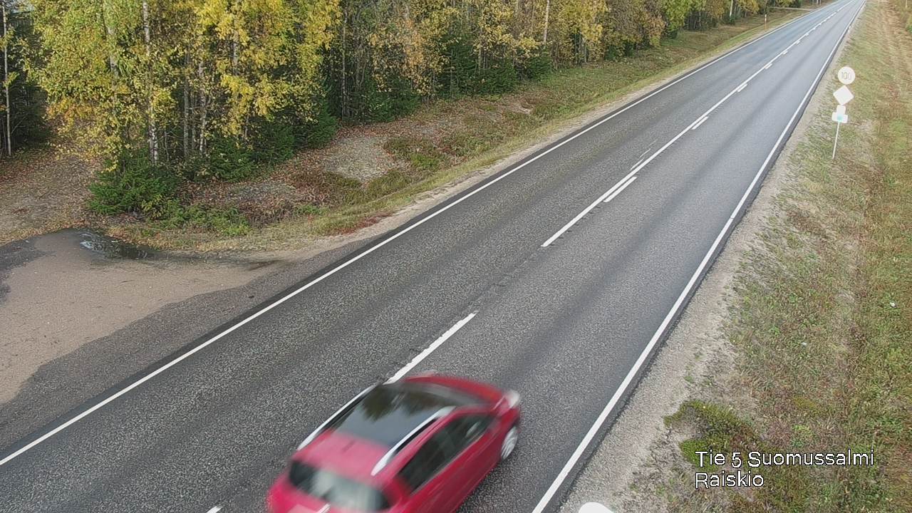 Kelikamerat Kuva Tie 5 Suomussalmi Raiskio, Suomussalmi, Kainuu