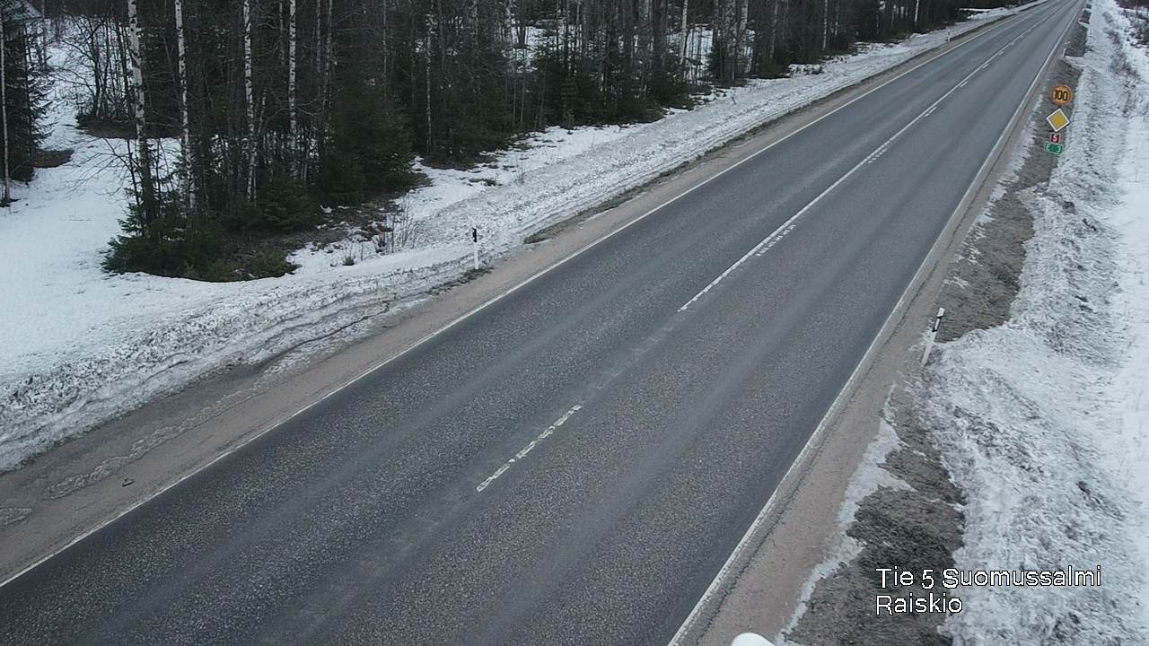Kelikamerat Kuva Tie 5 Suomussalmi Raiskio, Suomussalmi, Kainuu