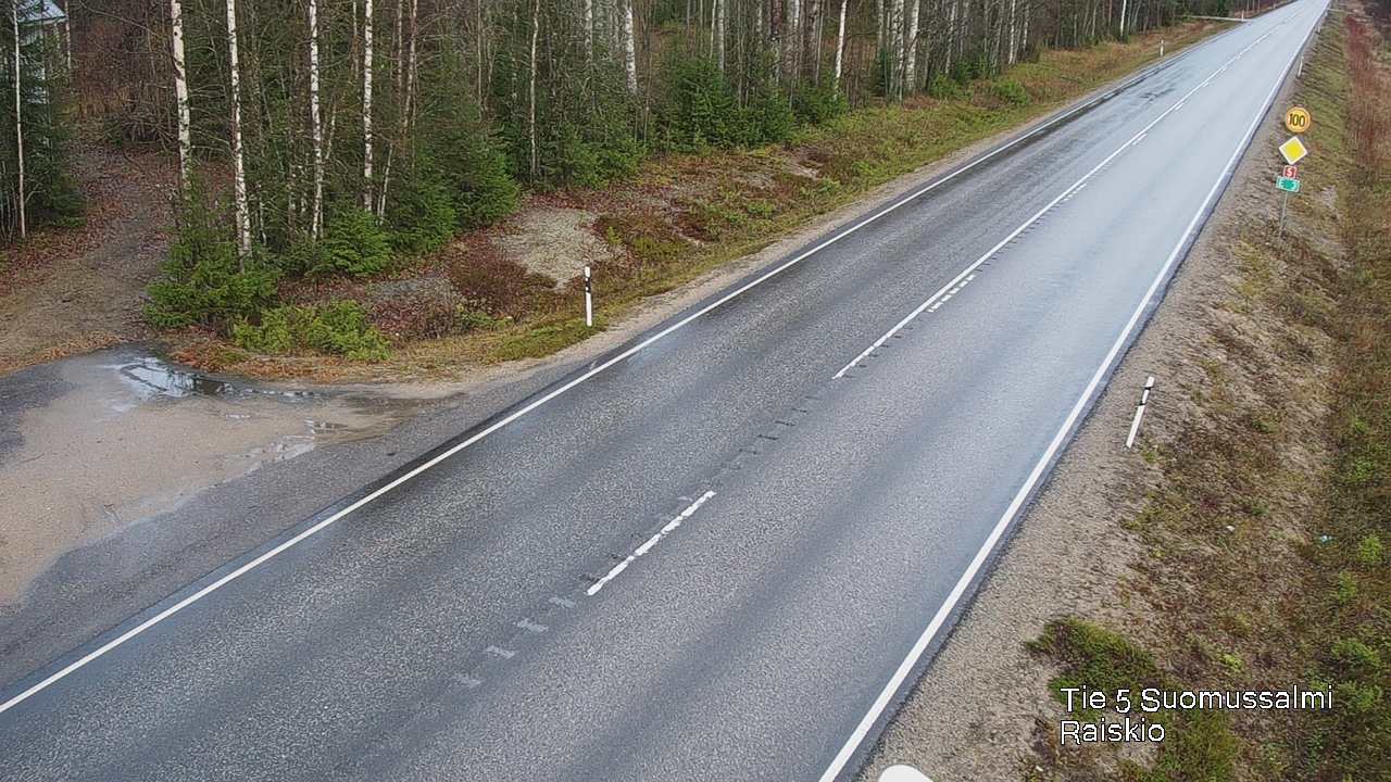 Kelikamerat Kuva Tie 5 Suomussalmi Raiskio, Suomussalmi, Kainuu