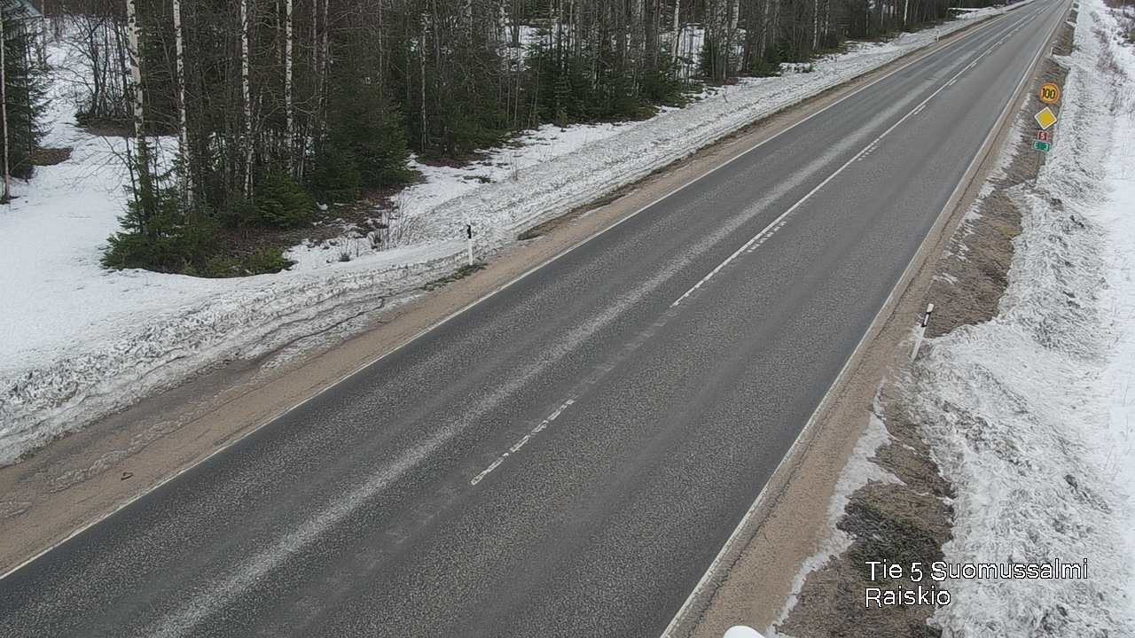 Kelikamerat Kuva Tie 5 Suomussalmi Raiskio, Suomussalmi, Kainuu