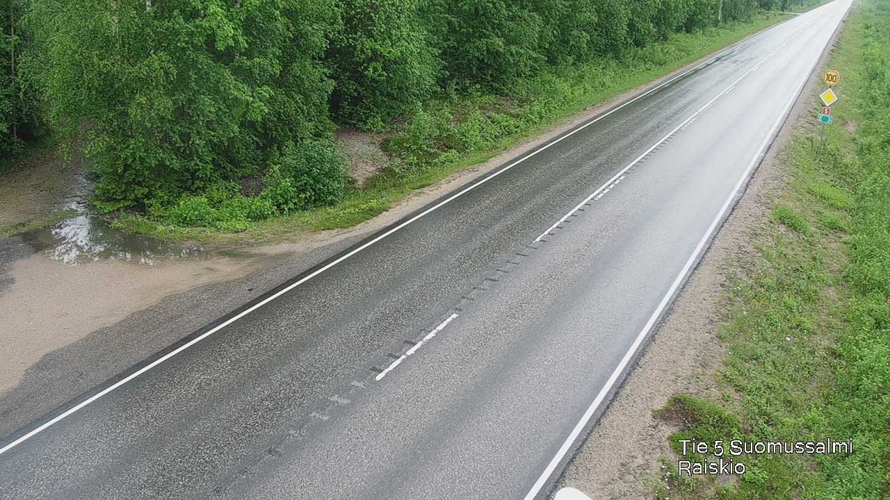Kelikamerat Kuva Tie 5 Suomussalmi Raiskio, Suomussalmi, Kainuu