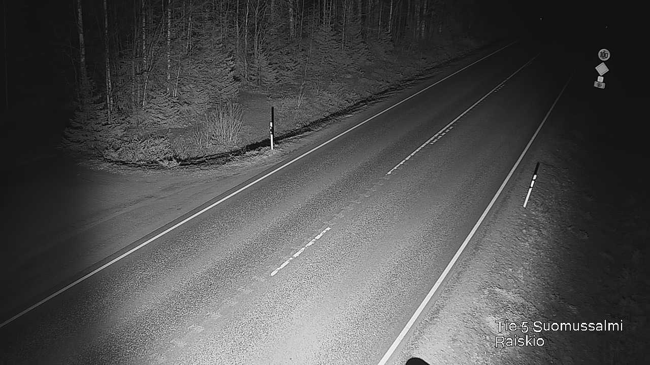 Kelikamerat Kuva Tie 5 Suomussalmi Raiskio, Suomussalmi, Kainuu