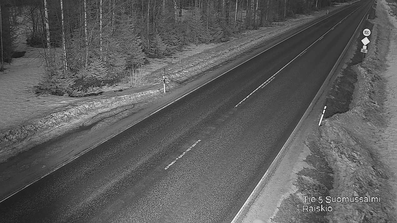 Kelikamerat Kuva Tie 5 Suomussalmi Raiskio, Suomussalmi, Kainuu