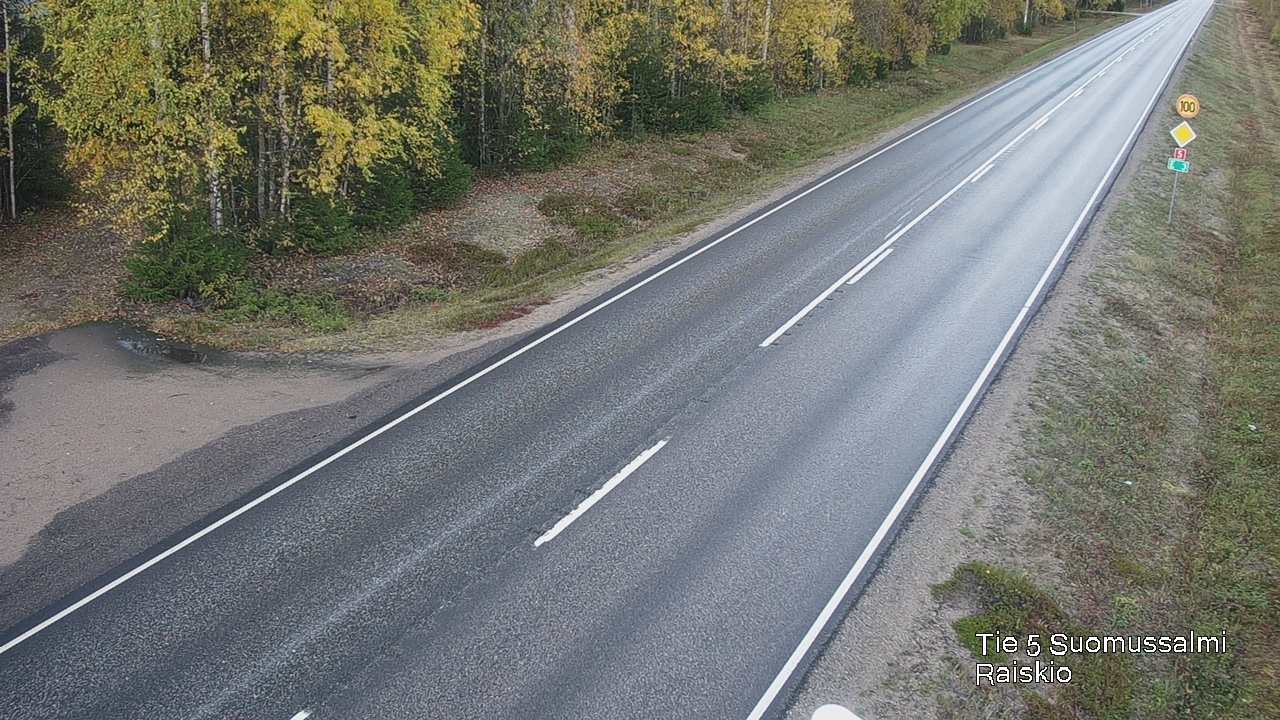 Kelikamerat Kuva Tie 5 Suomussalmi Raiskio, Suomussalmi, Kainuu