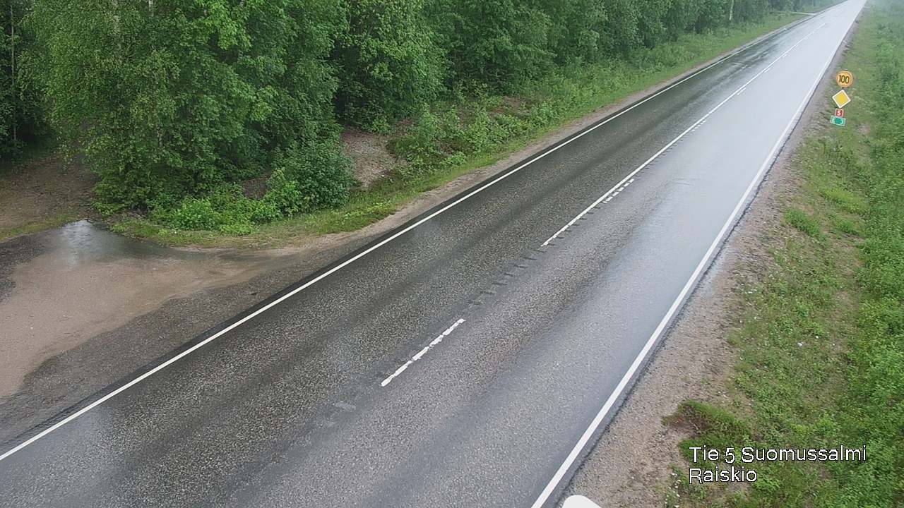 Kelikamerat Kuva Tie 5 Suomussalmi Raiskio, Suomussalmi, Kainuu