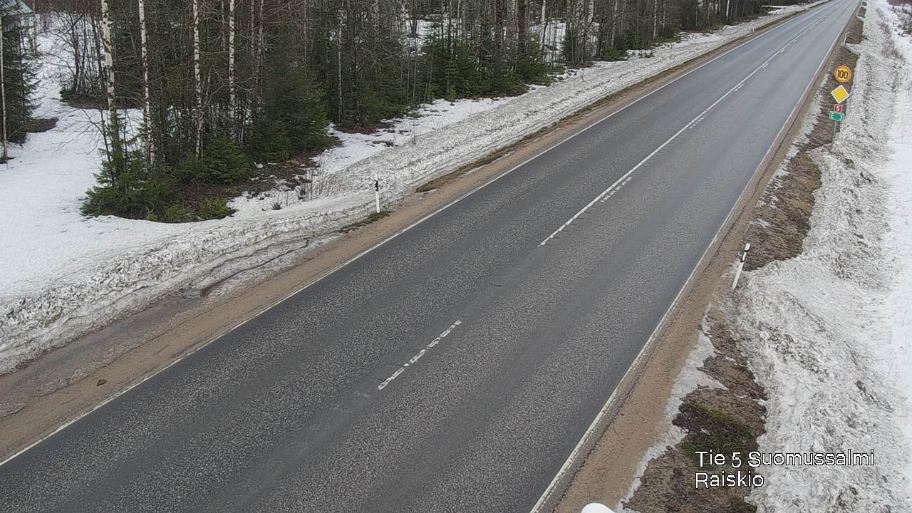 Kelikamerat Kuva Tie 5 Suomussalmi Raiskio, Suomussalmi, Kainuu