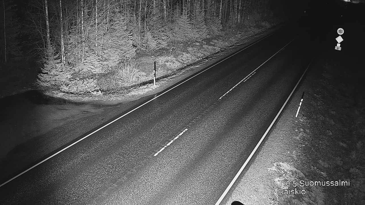 Kelikamerat Kuva Tie 5 Suomussalmi Raiskio, Suomussalmi, Kainuu
