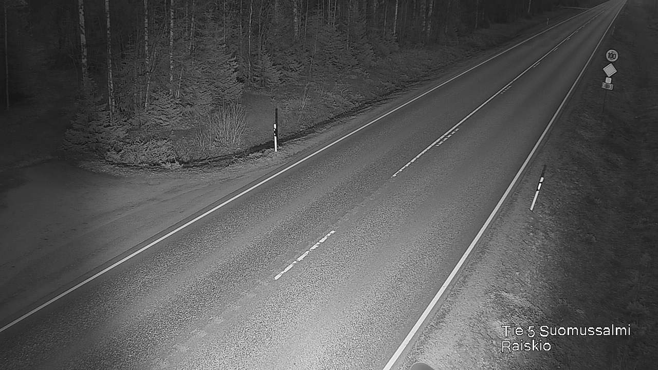 Kelikamerat Kuva Tie 5 Suomussalmi Raiskio, Suomussalmi, Kainuu
