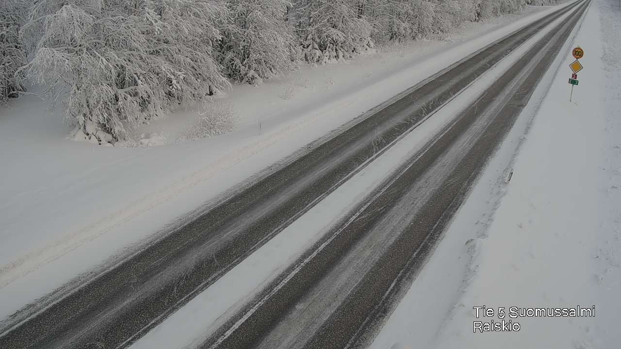 Kelikamerat Kuva Tie 5 Suomussalmi Raiskio, Suomussalmi, Kainuu