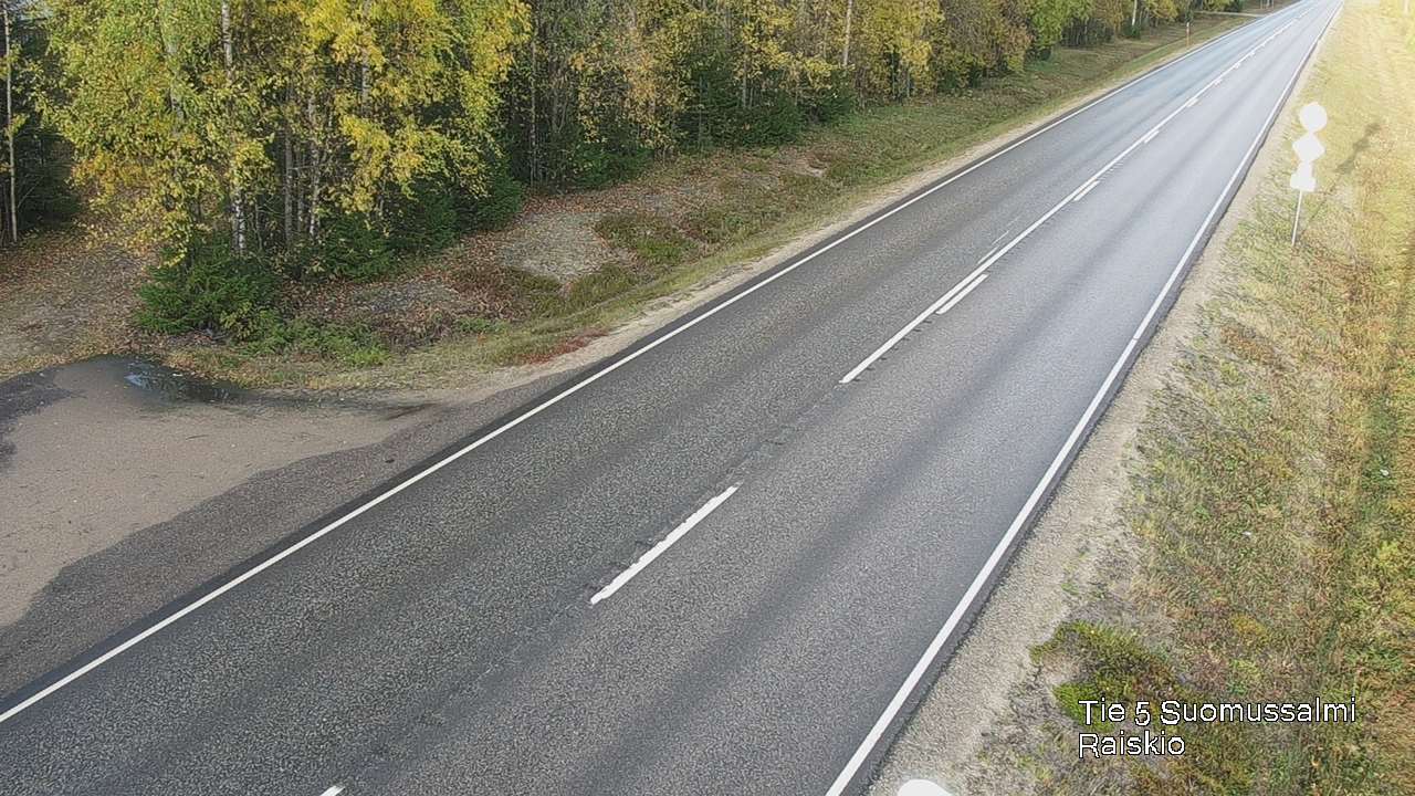 Kelikamerat Kuva Tie 5 Suomussalmi Raiskio, Suomussalmi, Kainuu