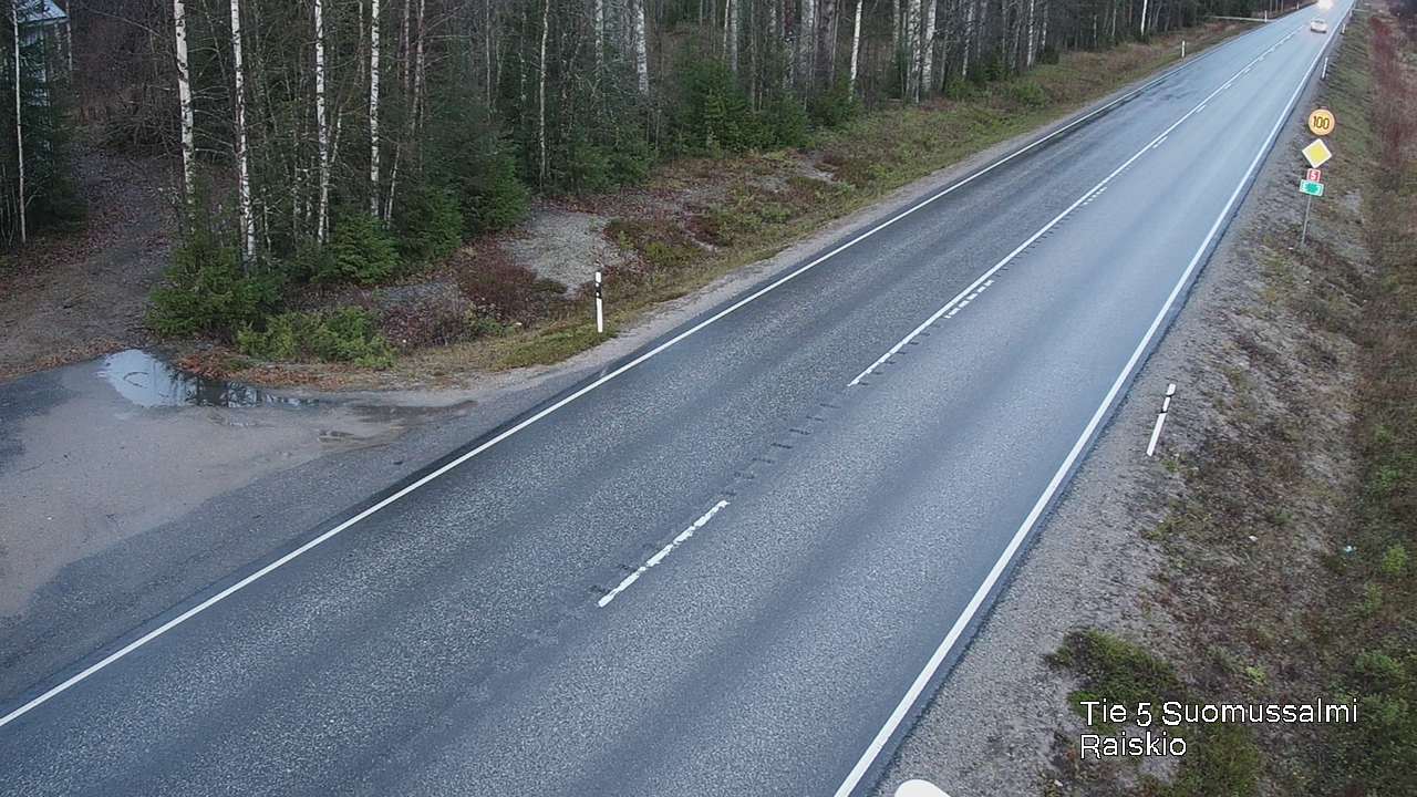 Kelikamerat Kuva Tie 5 Suomussalmi Raiskio, Suomussalmi, Kainuu