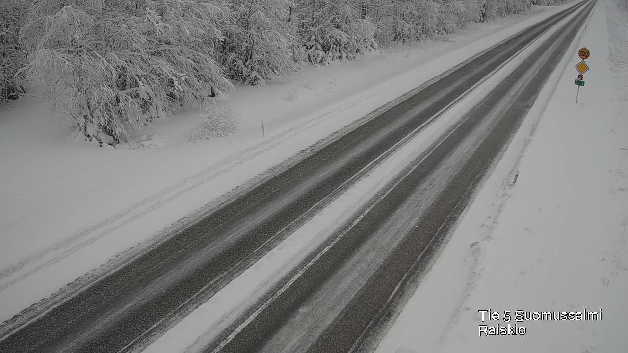 Kelikamerat Kuva Tie 5 Suomussalmi Raiskio, Suomussalmi, Kainuu