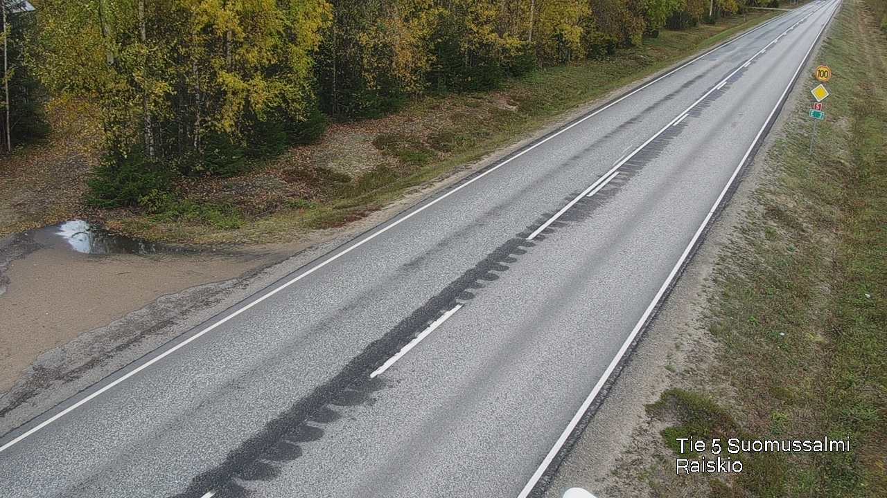 Kelikamerat Kuva Tie 5 Suomussalmi Raiskio, Suomussalmi, Kainuu