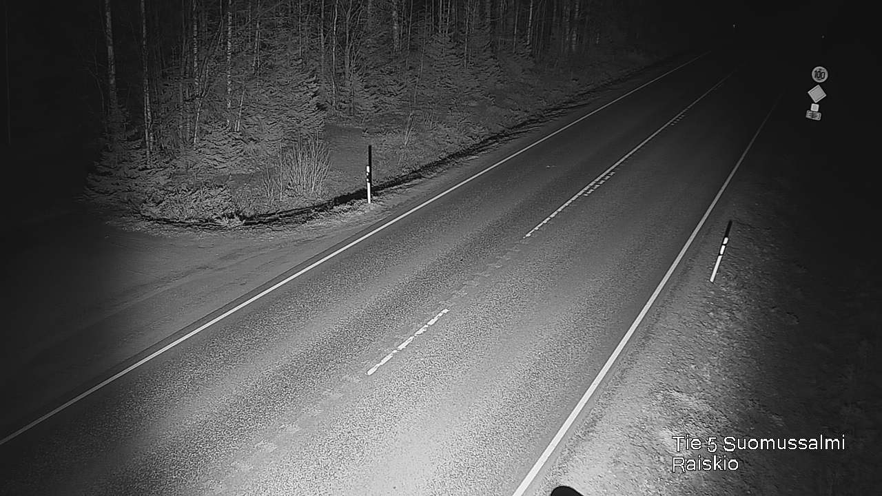 Kelikamerat Kuva Tie 5 Suomussalmi Raiskio, Suomussalmi, Kainuu