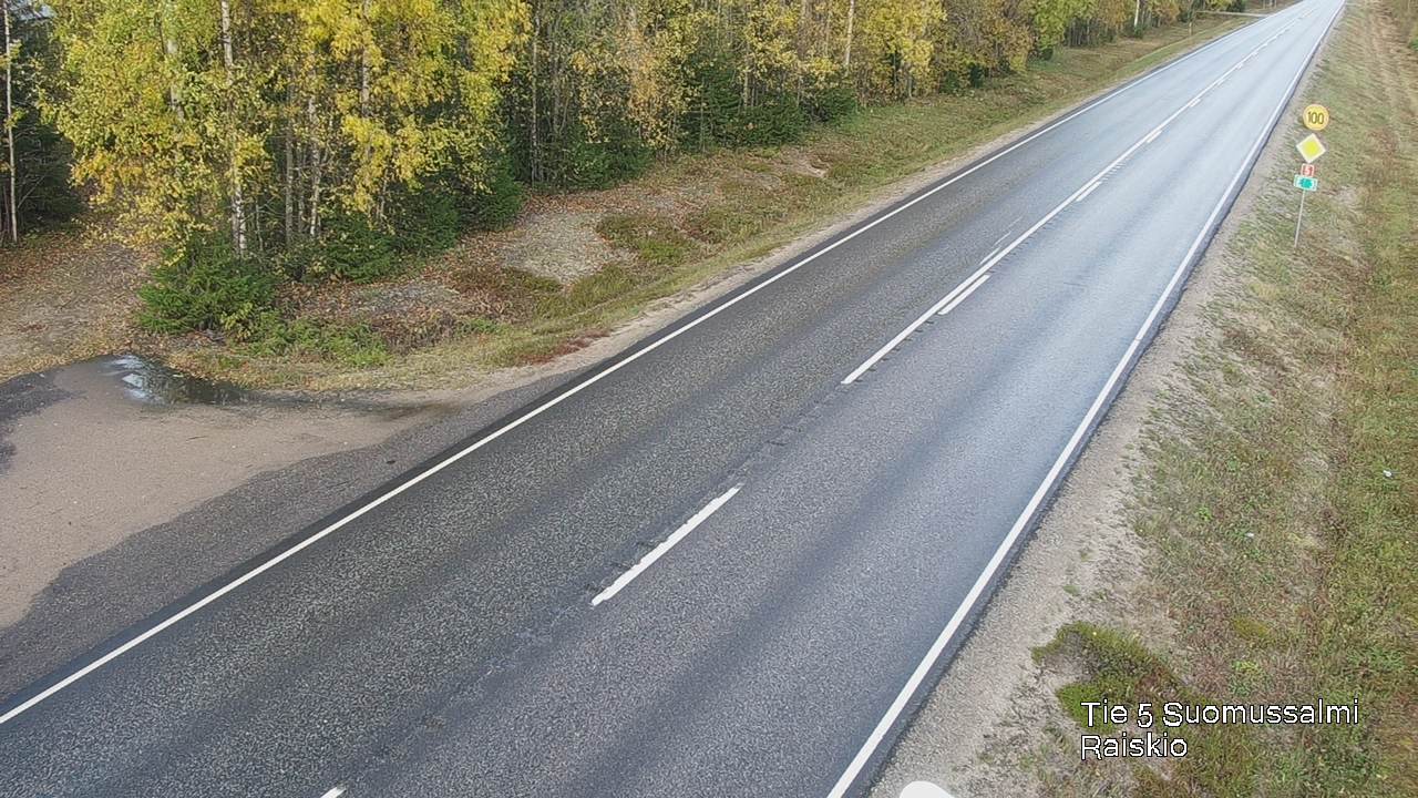 Kelikamerat Kuva Tie 5 Suomussalmi Raiskio, Suomussalmi, Kainuu