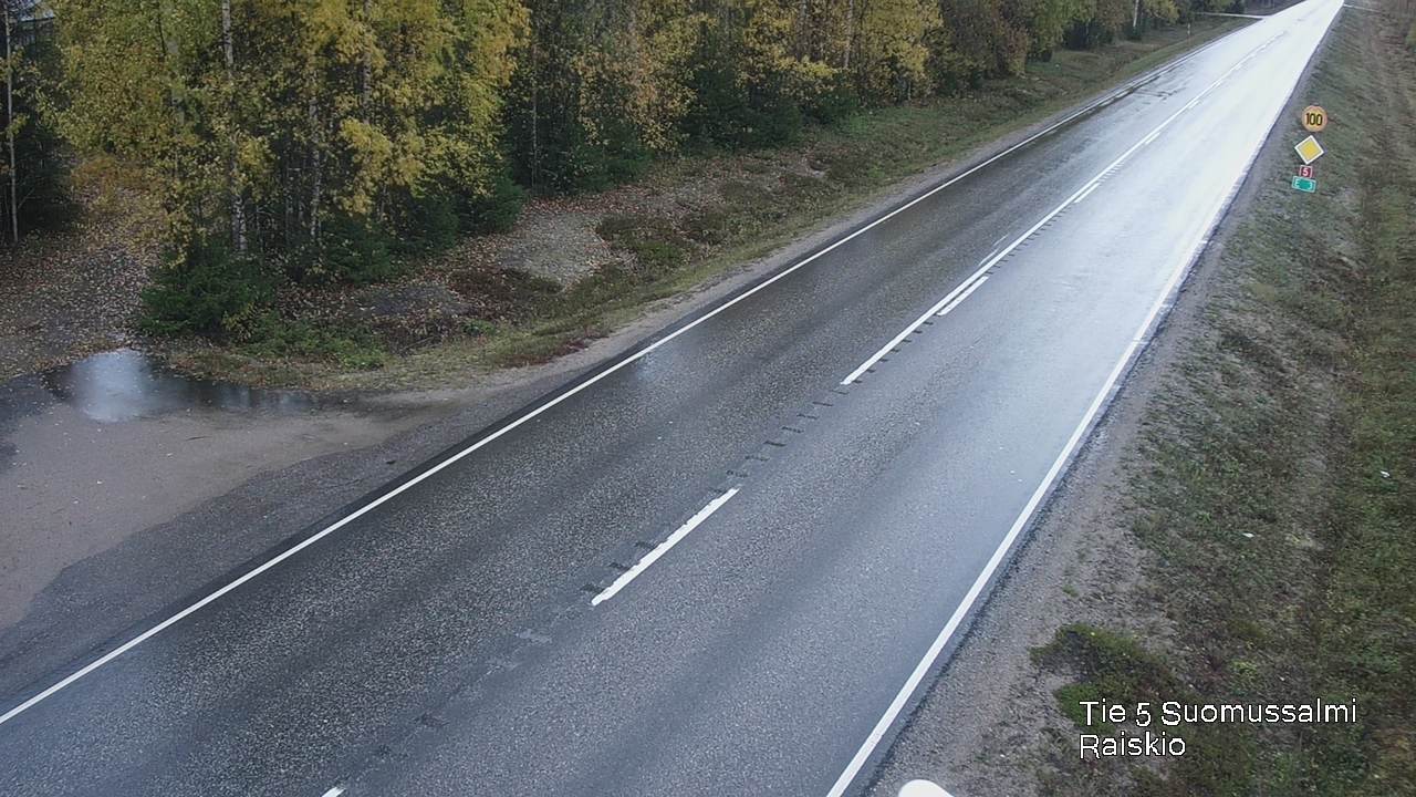 Kelikamerat Kuva Tie 5 Suomussalmi Raiskio, Suomussalmi, Kainuu