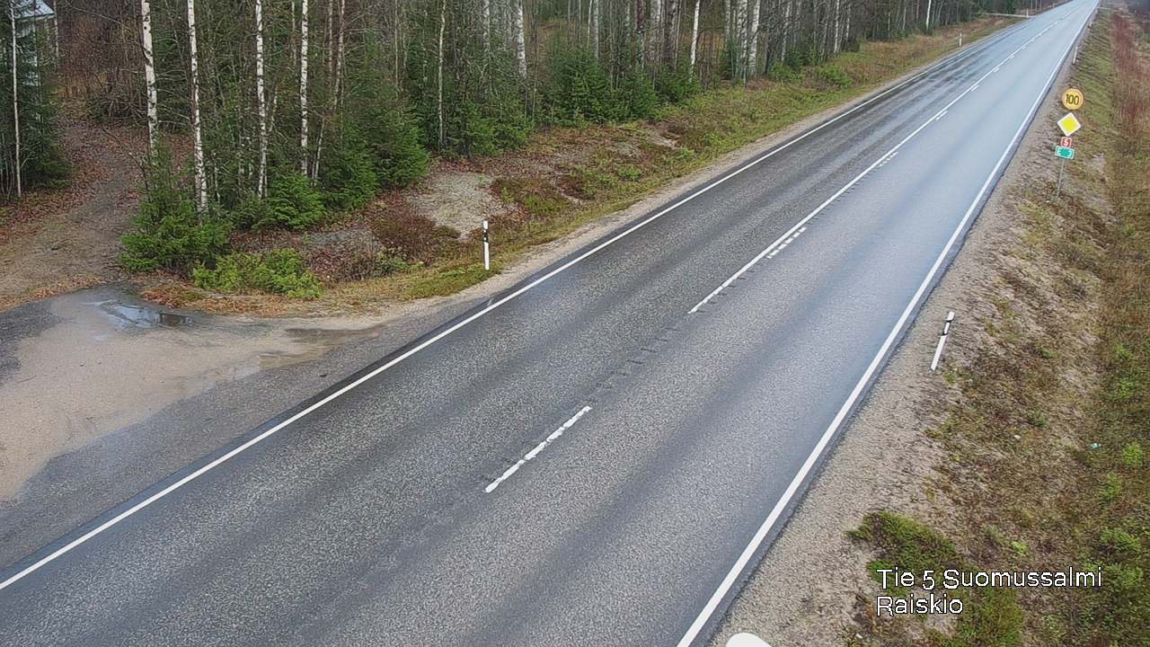 Kelikamerat Kuva Tie 5 Suomussalmi Raiskio, Suomussalmi, Kainuu