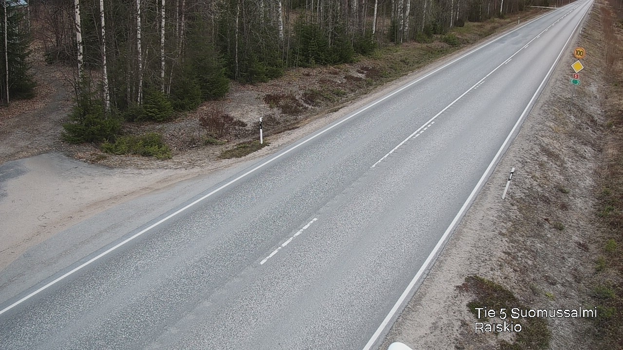Kelikamerat Kuva Tie 5 Suomussalmi Raiskio, Suomussalmi, Kainuu