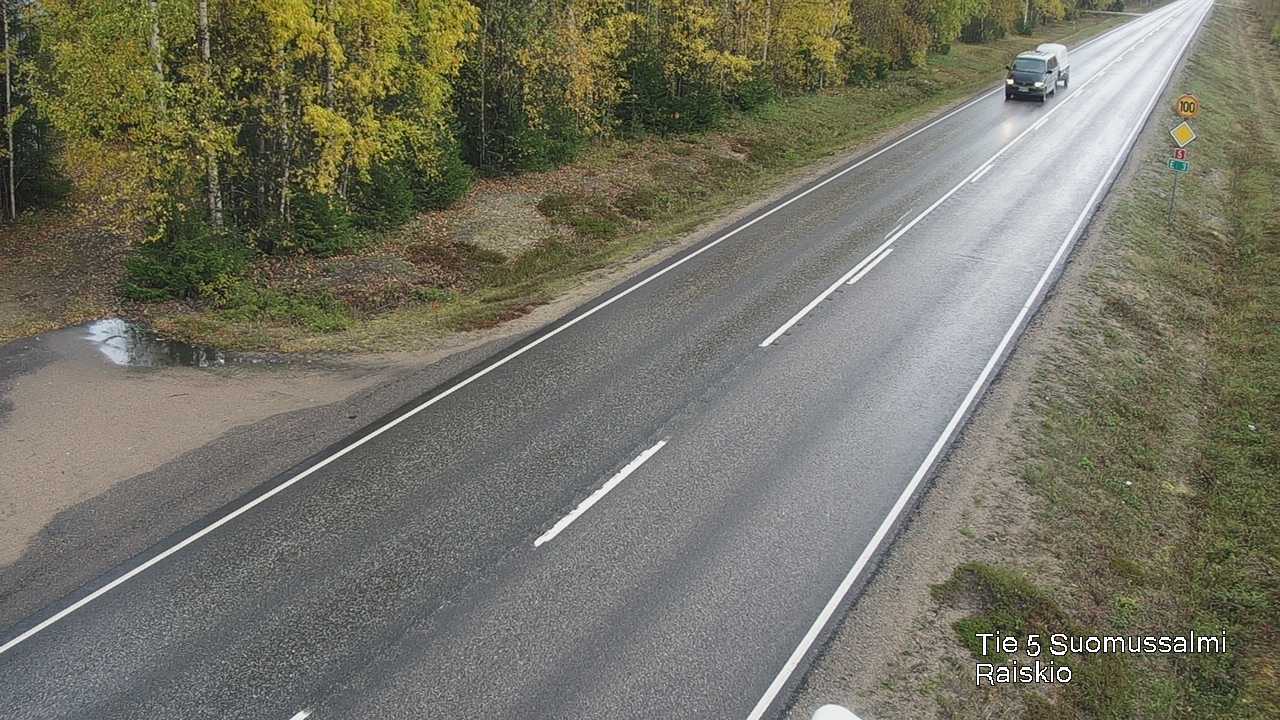 Kelikamerat Kuva Tie 5 Suomussalmi Raiskio, Suomussalmi, Kainuu