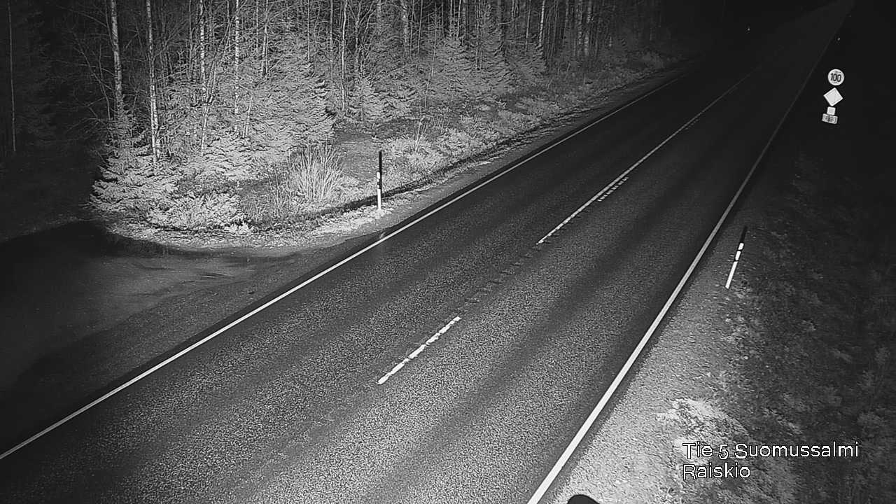 Kelikamerat Kuva Tie 5 Suomussalmi Raiskio, Suomussalmi, Kainuu