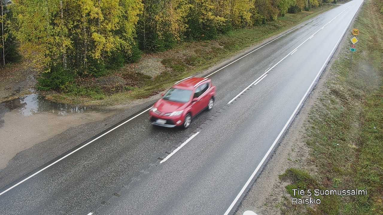 Kelikamerat Kuva Tie 5 Suomussalmi Raiskio, Suomussalmi, Kainuu