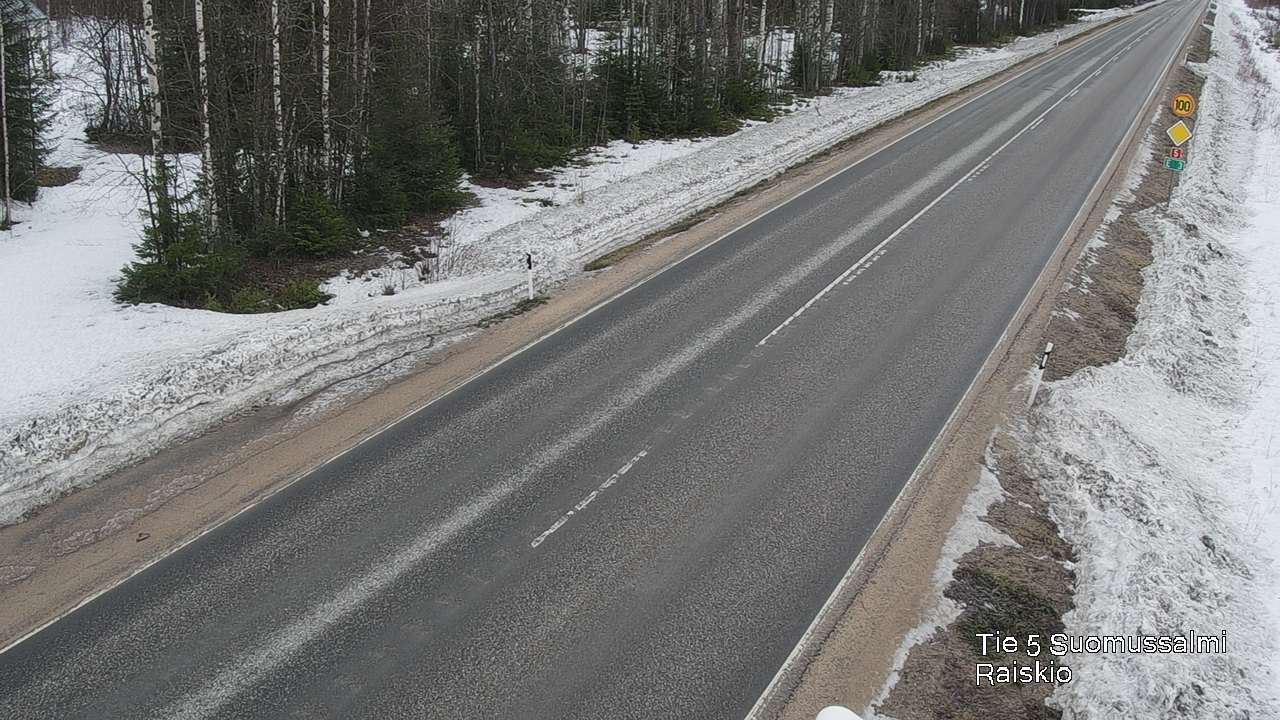 Kelikamerat Kuva Tie 5 Suomussalmi Raiskio, Suomussalmi, Kainuu