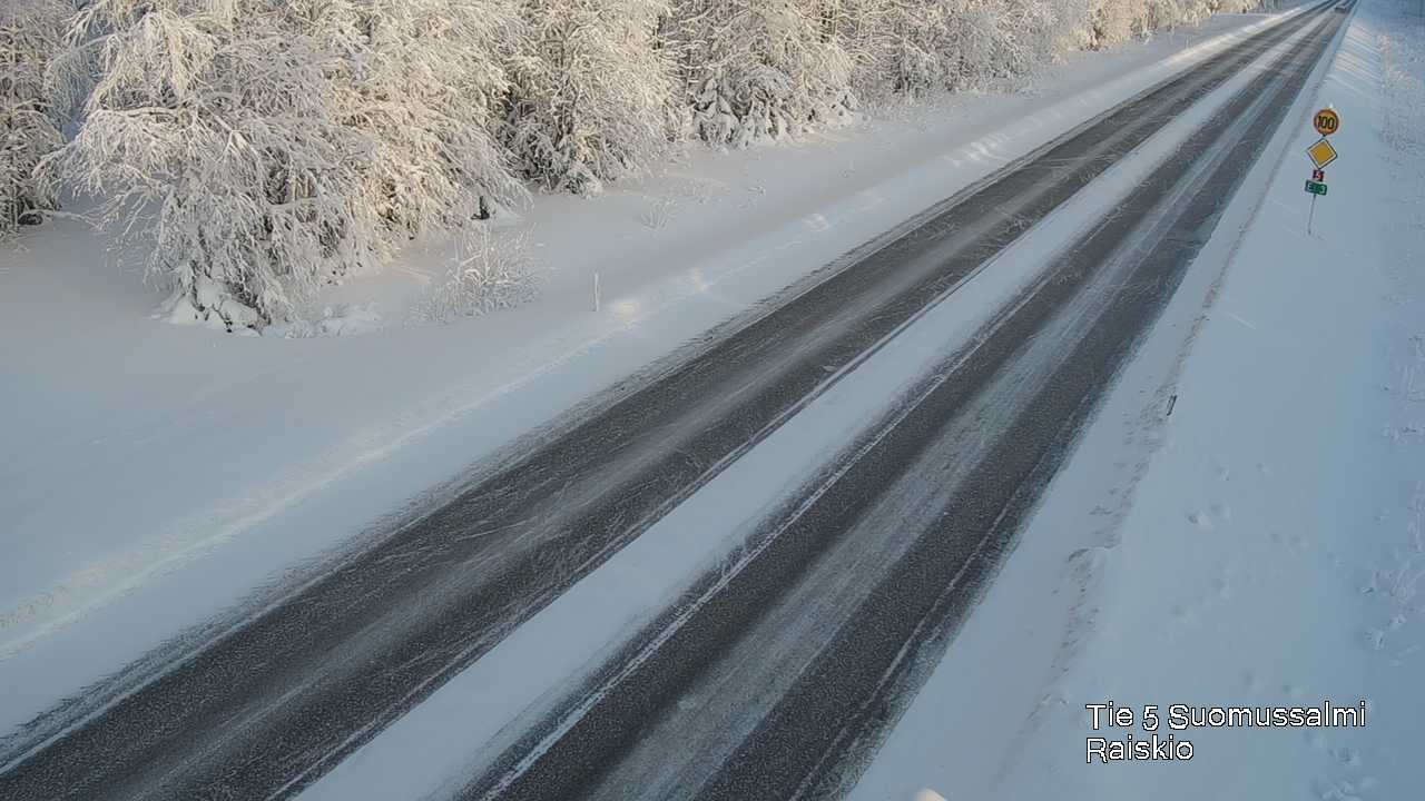 Kelikamerat Kuva Tie 5 Suomussalmi Raiskio, Suomussalmi, Kainuu