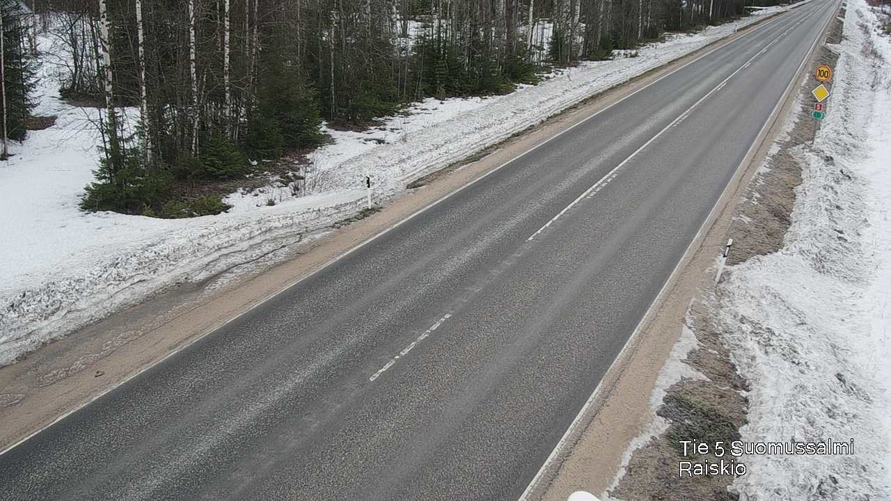 Kelikamerat Kuva Tie 5 Suomussalmi Raiskio, Suomussalmi, Kainuu