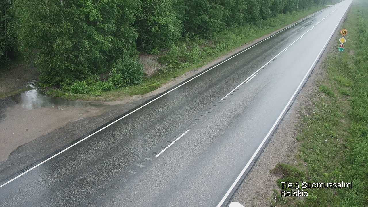 Kelikamerat Kuva Tie 5 Suomussalmi Raiskio, Suomussalmi, Kainuu