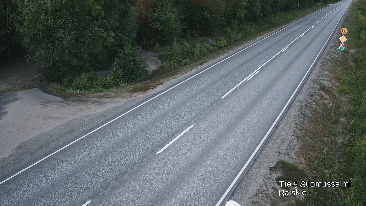 Kelikamerat Kuva Tie 5 Suomussalmi Raiskio, Suomussalmi, Kainuu