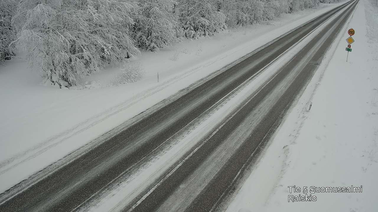 Kelikamerat Kuva Tie 5 Suomussalmi Raiskio, Suomussalmi, Kainuu