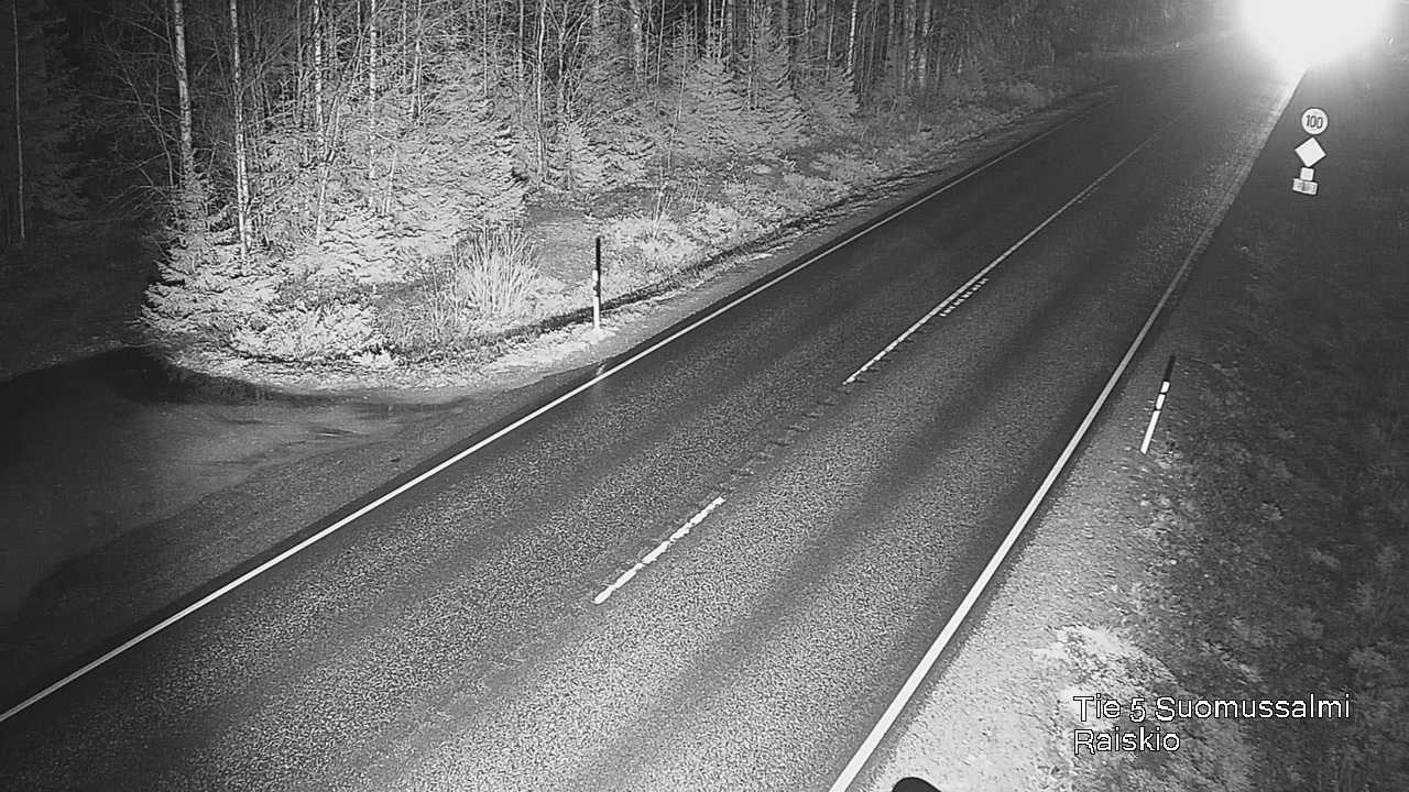 Kelikamerat Kuva Tie 5 Suomussalmi Raiskio, Suomussalmi, Kainuu