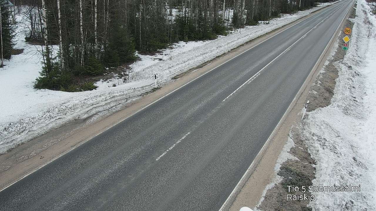 Kelikamerat Kuva Tie 5 Suomussalmi Raiskio, Suomussalmi, Kainuu