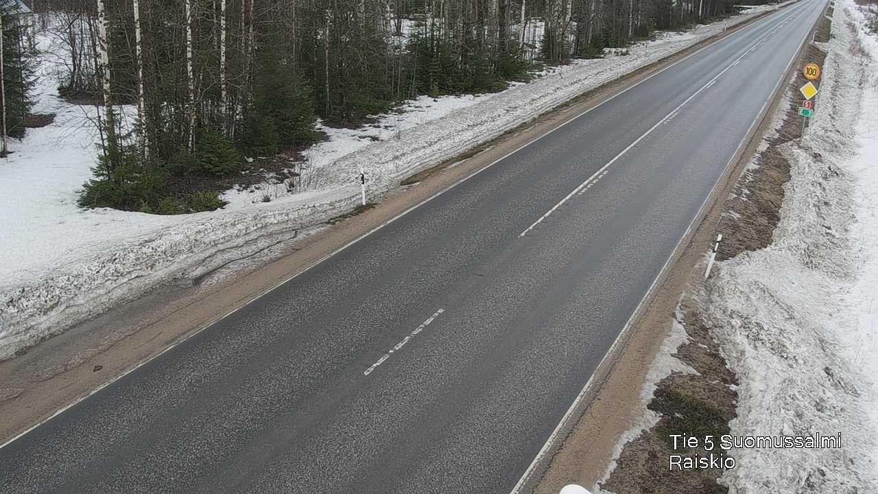 Kelikamerat Kuva Tie 5 Suomussalmi Raiskio, Suomussalmi, Kainuu