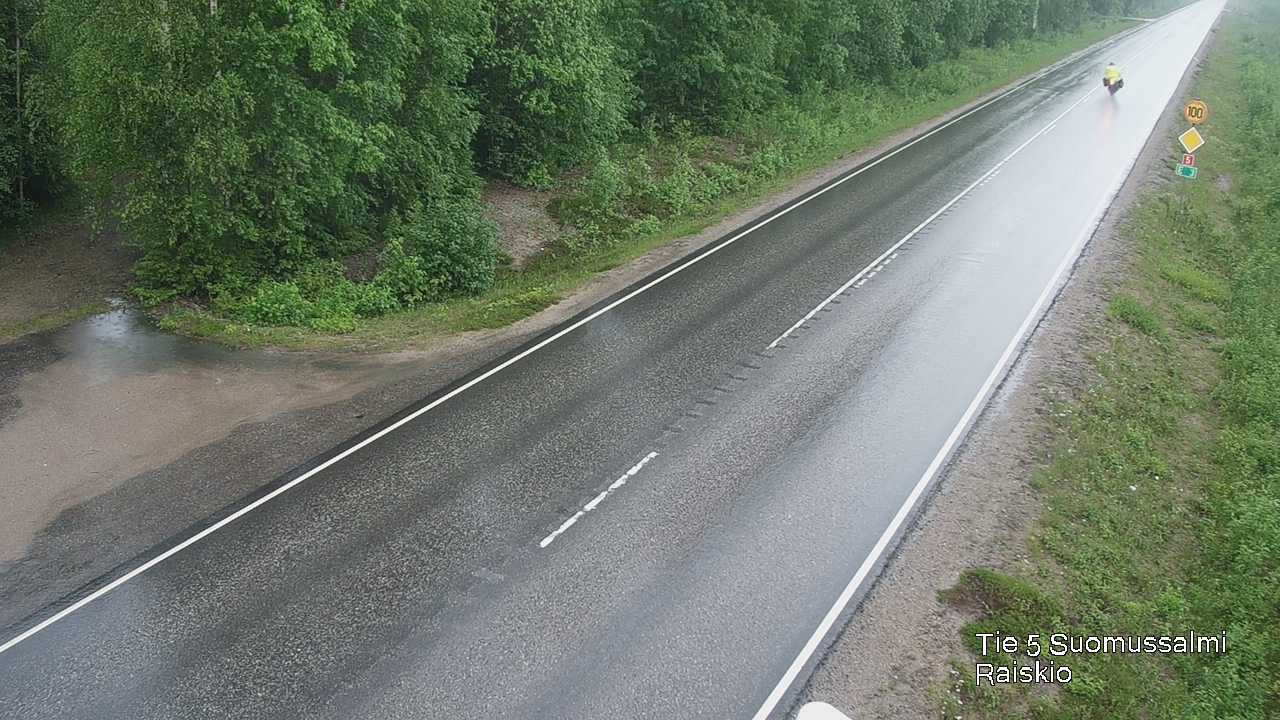 Kelikamerat Kuva Tie 5 Suomussalmi Raiskio, Suomussalmi, Kainuu