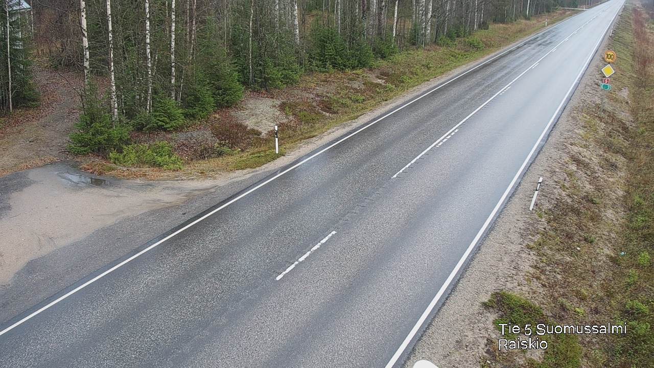 Kelikamerat Kuva Tie 5 Suomussalmi Raiskio, Suomussalmi, Kainuu