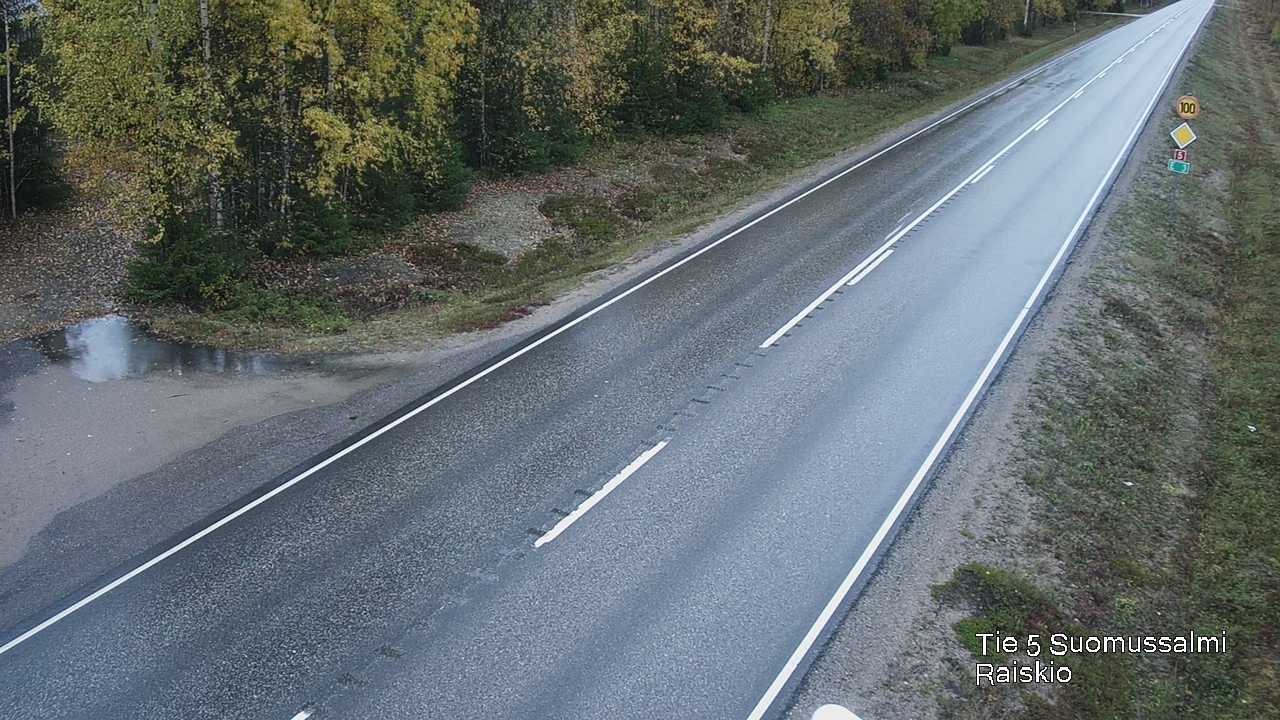 Kelikamerat Kuva Tie 5 Suomussalmi Raiskio, Suomussalmi, Kainuu