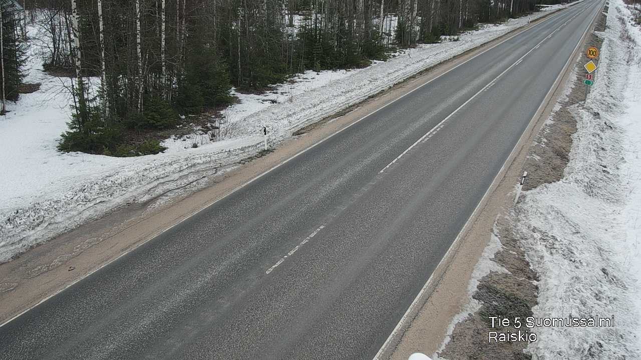 Kelikamerat Kuva Tie 5 Suomussalmi Raiskio, Suomussalmi, Kainuu